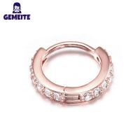 ราคา GEMEITE Fast Delivery Women Fashion Piercing Earrings Micro Inlaid Zircon Round Small Earrings Jewelry Accessories (20769982868)