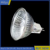 ราคา Millys Mr16 12V 35W วัตต์โปรเจคเตอร์โคมไฟฮาโลเจนหลอดไฟฐานถ้วยซ็อกเก็ตแสงเย็น (20675018241)