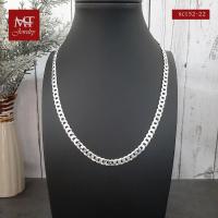 ราคา MT สร้อยคอเงินแท้ ลายเลส งานอิตาลี กว้าง 7 5 มม ยาว 18 20 22 24 นิ้ว 925 Sterling Silver Chain sc152 MT Jewelry มณีธารา (21189069380)