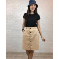 ราคา กางเกงกระโปรง ผ้าฝ้ายซักนุ่มฟอกนิ่ม แพทเทิร์นกระดุมหน้า (18579005611)
