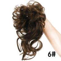ราคา GUAIP สายรัดต่อม้วนมวยผม22สีแบบผมธรรมชาติวิกมวยผมสตรียางรัดผมปลอมชิ้นวิกผมปลอมบันผมหยิกยุ่ง (20512679636)