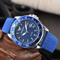 ราคา Emporio Armani Men Watch Quartz Calendar Luxury Business Steel Strap Battery Best Gifts NEW EAN LYUE (19496260894)