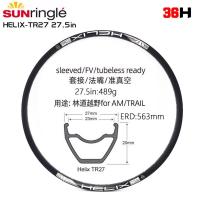 ราคา Sunringle HELIX TR 26 27ค่ะ5 29in MTB เส้นขอบสุญญากาศด้านนอกกว้าง TR25 27 29มม ขอบจักรยานเสือภูเขาสำหรับ XC TRAIL AM FR DH 24 28 32 36รูแขนยาว เชื่อมวาล์วฝรั่งเศส (12267320880)