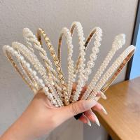 ราคา Gold Pearl Hairbands สำหรับผู้หญิงอุปกรณ์เสริมผม Designer Band ดอกไม้ Hoops งานแต่งงานแถบคาดศีรษะโลหะเครื่องประดับศีรษะเจ้าสาว (7920306931)