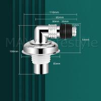 ราคา MAYA ฝาปิดท่อน้ำทิ้ง 2 ทาง 3 ทาง ฝาปิดท่อ กันกลิ่น พลักแอนด์เพลย์ floor drain (21164846300)
