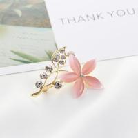 ราคา Korean Rhinestone Pearl Luxury Brooch Flower Fashion Brooch Pin Accessories (20385064864)