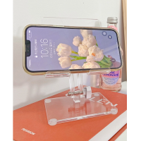 ราคา ขาตั้งอะคริลิคใส ทนทาน สําหรับวางโทรศัพท์มือถือ Mini Acrylic Stand ขาตั้งมือถือ ขาตั้งไอแพด ที่ตั้งมือถือ (19349480861)