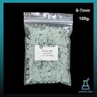 ราคา แก้วกันเดือด เม็ดกันเดือด Glass Beads Glass Ball ขนาด 100 กรัม อุปกรณ์ห้องทดลอง (21030141747)