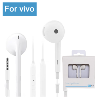 ราคา หูฟัง vivo MH135 ของแท้100 เสียงดี มีไมโครโฟน เบสหนัก AA (20107383990)