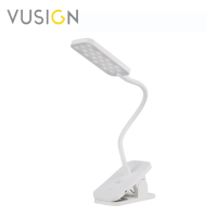 ราคา Vusign โคมไฟแบบหนีบ โคมไฟหนีบขอบโต๊ะ ไฟสว่าง มีแบตในตัว ใช้งานได้ยาวนาน หลอดLED เสาหมุนได้ 360 องศา Desk Lamp (19114496453)