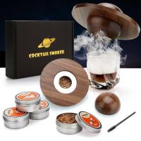 ราคา Cocktail Smoker KitSmoking Set with 4 Wood ChipsOld Fashioned Whiskey Smoker Drinks KitCocktail Accessories for WhiskeyDrink (18839144510)