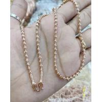 ราคา สร้อยคอนาคหนัก 1 2สลึง เม็ดไข่ปลา (9887068034)