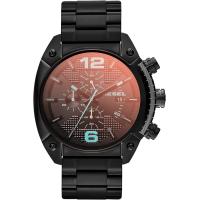 ราคา Diesel Mens Overflow Stainless Steel Chronograph Quartz Watch Black (20363694766)
