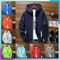 ราคา ผู้ชายกันน้ำเสื้อกันลมCoatเสื้อนอกมีหมวกมีซิปแห้งเร็วเสื้อนอกกีฬาเสื้อแขนยาวผ้าร่มเสื้อแจกเกตชายเสื้อผ้าร่มเสื้อกันลมชายเสื้อแจ็คเก็ตกันหนาวชายเสื้อกันหนาวผ้าร่ม อื่นๆ (1587588888)