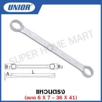 ราคา Unior ประแจแหวนตรง Flat Ring Wrenches ขนาด 6x7 ถึง 36x41 มิล รุ่น 182 2A (12400447521)