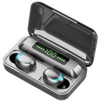 ราคา ใหม่ล่าสุด TWS F9 5 หูฟังบลูทูธ หูฟังไร้สาย ตัดเสียงรบกวน มาพร้อมกล่องแบตเตอรี่ขนาด 2000mAh กล่องเก็บในตัว (17860609153)