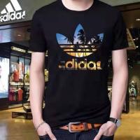 ราคา Adidas เสื้อยืดแขนสั้นสำหรับผู้ชายเสื้อยืดผ้าฝ้ายลายทหารสำหรับฤดูร้อน (13251945357)