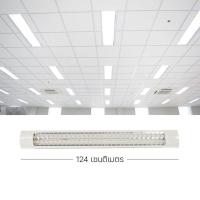 ราคา LarnLord หลอดไฟ แบบรางยาว ชุดรางคู่ IWC FRC 2X18W TA ตะแกรง เปลี่ยนหลอดได้ 1 ชุด (9597623983)