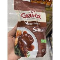 ราคา น้ำซอส สำหรับราดเนื้อสัตว์และผัก ตรา เกรวอซ์ 165 G Finishing Sauce Pepper Steak Gravox Brand ฟินิชชิ่ง ซอส เปปเปอร์ สเต็ก (16082924774)