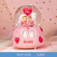 ราคา สโนว์บอล snowball ลูกบอลคริสตัล ของขวัญคู่รักวันวาเลนไทน์ ลูกแก้วกล่องดนตรีหัวใจสาวในฝัน การตกแต่งของขวัญกล่องดนตรี (21179485695)