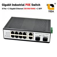 ราคา Gigabit Industrial PoE Switch 8 Port 10 100 1000 2 Gigabit Ethernet Uplink Port 2 SFP Slot 1 25G (21261260857)