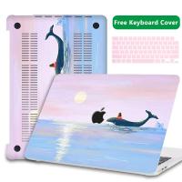 ราคา 2023ดีไซน์ใหม่เคสพิมพ์ลายหินอ่อนสองด้าน บน ล่าง สำหรับ Macbook Air M2 Pro 13 A2681 A2941 A2338 M1 Air13 A2337 A2179 A1932 Pro14นิ้วพร้อมแผ่นครอบแป้นพิมพ์ (20368677150)