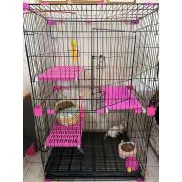 ราคา กรงแมว 2 ชั้น มีชั้นนอนและกระโดด กว้างมากกก คอนโดแมว (15470941298)