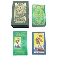 ราคา Tarot Cards Classic Design Tarot Cards Deck Bronzing Color Printing Tarot Cards Set Original Card Tarot Deck for Beginners and Experts richly (20233841303)