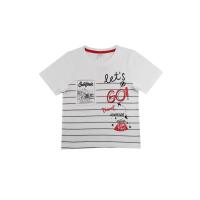 ราคา Chelsee เสื้อยืดคอกลม เด็กผู้ชาย รุ่น 127849 พิมพ์ลาย อายุ 3 11ปี ผ้า 100 Cotton ผ้านุ่ม เสื้อผ้าเด็กแฟชั่น เสื้อผ้าเด็กโต (17548314180)