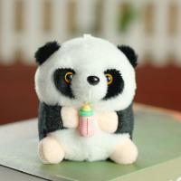 ราคา IJVBTV ผ้าฝ้ายยัดไส้ จี้ตุ๊กตาหมีแพนด้าขวด หมีสำหรับเด็ก แพนด้าแพนด้าแพนด้า ถือพวงกุญแจขวดนมแพนด้า จี้ห้อยกระเป๋า ถือขวดนมใส่ พวงกุญแจตุ๊กตาหมีแพนด้าขวดนม ของขวัญสำหรับเด็ก (21066959665)