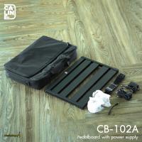 ราคา Caline บอร์ดเอฟเฟค มีพาวเวอร์ซัพพลายในตัว Pedalboard with power supply (21019368976)