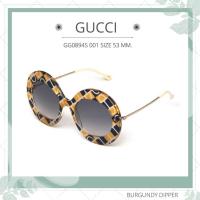 ราคา แว่นกันแดด GUCCI GG0894S 001 SIZE 53 MM YELLOW GOLD GREY (18294262191)