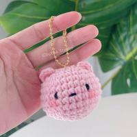 ราคา พวงกุญแจตุ๊กตาน้องหมี ตุ๊กตาถักไหมพรมโครเชต์ (20241354371)