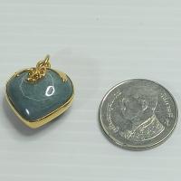 ราคา จี้หินหยก รูปหัวใจ หินหยกแท้จากพม่า ขนาดยาว1 7 cm กว้าง 1 7 cm หนัก 4 กรัม (17533475254)