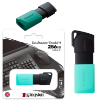 ราคา 32GB 64GB 128GB 256GB FLASH DRIVE แฟลชไดร์ฟ KINGSTON DTXM DATATRAVELER EXODIA M 5Y ของแท้ (16185265540)