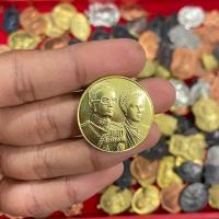 ราคา จี้พระ เหรียญที่ระลึก2พระองค์ ในหลวงรัชกาลที่9 และพระพันปีหลวง เหรียญพระราชทาน พระเครื่อง ยอดนิยม (20832077025)