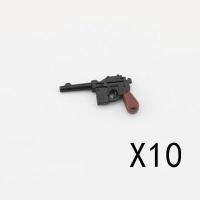 ราคา WW2เยอรมันทหารตัวเลขอาคารบล็อกหิมะทหารปรัสเซียนเจ้าหน้าที่กองทัพปืนหมวกกันน็อคเสื้ออาวุธอิฐ MOC ของเล่นเด็ก C6 (19611361982)