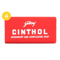 ราคา แพ็ค 4 ก้อน สบู่ซินทอล Godrej CINTHOL สูตรดั้งเดิมขนาด 100 กรัม Lime Health Deo Sport Soap 4Pack (20198900859)