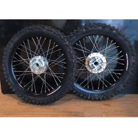 ราคา ชุดล้อดำทรงวิบาก หน้า 1 4x17 หลัง 1 6x17 ดุมหน้า W125R ดุมหลัง Sonic พร้อมยางนอกวิบาก CAMEL CM705R ยางใน แปลงล้อหลังเป็นดิส (19943732227)