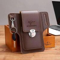 ราคา กระเป๋าคาดเอวใส่โทรศัพท์มือถือแบบอัปเกรดแบบใหม่ซองหนังใส่โทรศัพท์มือถือสำหรับทำงานในไซต์ก่อสร้างสำหรับผู้ชายสามารถใส่กล่องบุหรี่แขวนกุญแจใส่เข็มขัดได้โดยเฉพาะ (19844550098)