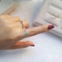 ราคา Turqouise Minimal Ring แหวนเทอร์คอยส์ทับทิม แบบมินิมอล ตัวเรือนเงินแท้ 925 (19758889203)