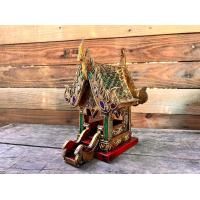 ราคา ศาล ศาลไม้สัก ศาลพระภูมิ ศาลตายาย ศาลเจ้าที่ วิหารจำลอง วิหาร วิหารแต่งเส้นติดกระจก สินค้าพร้อมส่ง (17280885671)