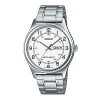 ราคา นาฬิกาลำลอง Casio Standard นาฬิกาข้อมือผู้ชาย สายสแตนเลส รุ่น MTP V006D ประกันศูนย์CASIO1 ปี จากร้าน MIN WATCH (8167817371)