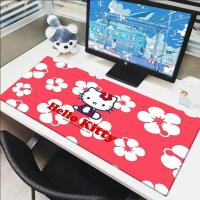 ราคา แผ่นรองเมาส์ Gamer การ์ตูนเฮลโลสแมวคิตตี้คีย์บอร์ดยางแผ่นอุปกรณ์เสริมโต๊ะเกม Mousepad Kawaii การ์ตูนแผ่นรองเมาส์น่ารัก Xxl (18705984456)