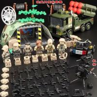 ราคา Compatible with Lego building blocks military scene special forces man miniature SWAT childrens toys puzzle assembly small particle gift (20344439882)