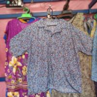 ราคา E04 Size XL เสื้อคนแก่ คอปก กระดุมหน้า แขนสั้น กระเป๋าข้างนึงมีซิป อี กข้างเป็นกระเป๋า ขนาด อก 48 ยาว 46 (20771397862)