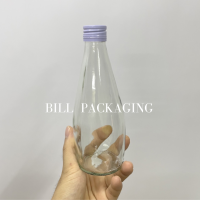 ราคา แพ็ค5ใบ ขวดแก้ว ขวดโบว์ลิ่ง 300ml พร้อมฝา 28mm ฝา7แบบ รหัสขวด TG357 (20466552499)