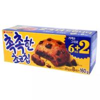 ราคา choco chip cookies ขนมคุกกี้ช็อกโกแลตชิป orion chok chok choco chip cookies 160g 촉촉한 초코칩 (17226018387)