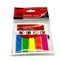 ราคา ELEPHANT ฟิล์มอินเด็กซ์ 5 สี Sticko Note 12x50 มม 25 แผ่น สี (12796363686)