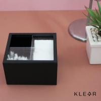 ราคา KlearObject 3IN1 Amenithy Box กล่องอะคริลิค เลื่อนได้ 4 ทิศทาง กล่องอเนกประสงค์ ใส่ของใช้บนโต๊ะเครื่องสำอาง กล่องใส่สำลี กล่องใส่คัตเติ้ลบัต กล่อง (16958605393)